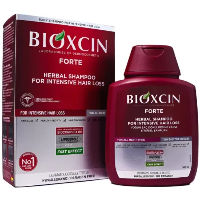 شامپو ضد ریزش بیوکسین Bioxcin Forte قرمز