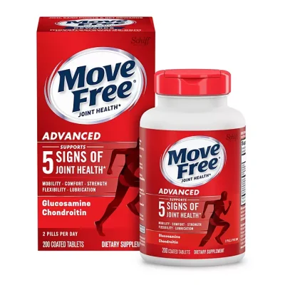 غضروف ساز موو فری move free تقویت مفاصل آمریکایی اصل 5گانه 200 عددی