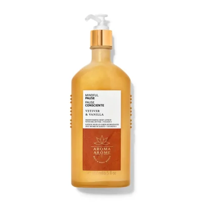 لوسیون بدن بث اند بادی ورکز VETIVER &VANILLA