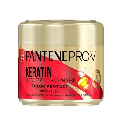 ماسک مو پنتن محافظ و تثبیت رنگ مو سری KERATIN