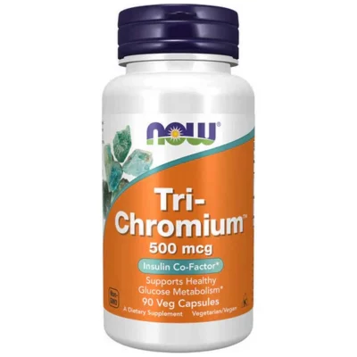 مکمل تری کرومیوم NOW نوو 500mcg