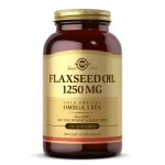 مکمل روغن بذر کتان سولگار 1250mg امگا3 اسید چرب ضروری