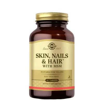 مکمل ضد ریزش قوی مو سولگار پوست مو ناخن SKIN NAILS & HAIR WITH MSM