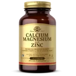مکمل کلسیم منیزیم زینک سولگار 100عدد SOLGAR Calcium Magnesium Plus Zinc