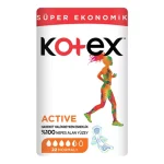 پد بهداشتی بانوان kotex مدل ACTIVE تحرک زیاد و ورزش مشبک