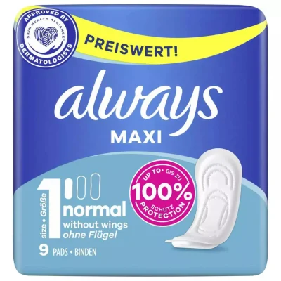 پد بهداشتی مکسی آلویز بانوان سایز کوچک always