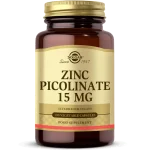 مکمل زینک 15mg سولگار 100عدد SOLGAR Zinc Picolinate 15mg