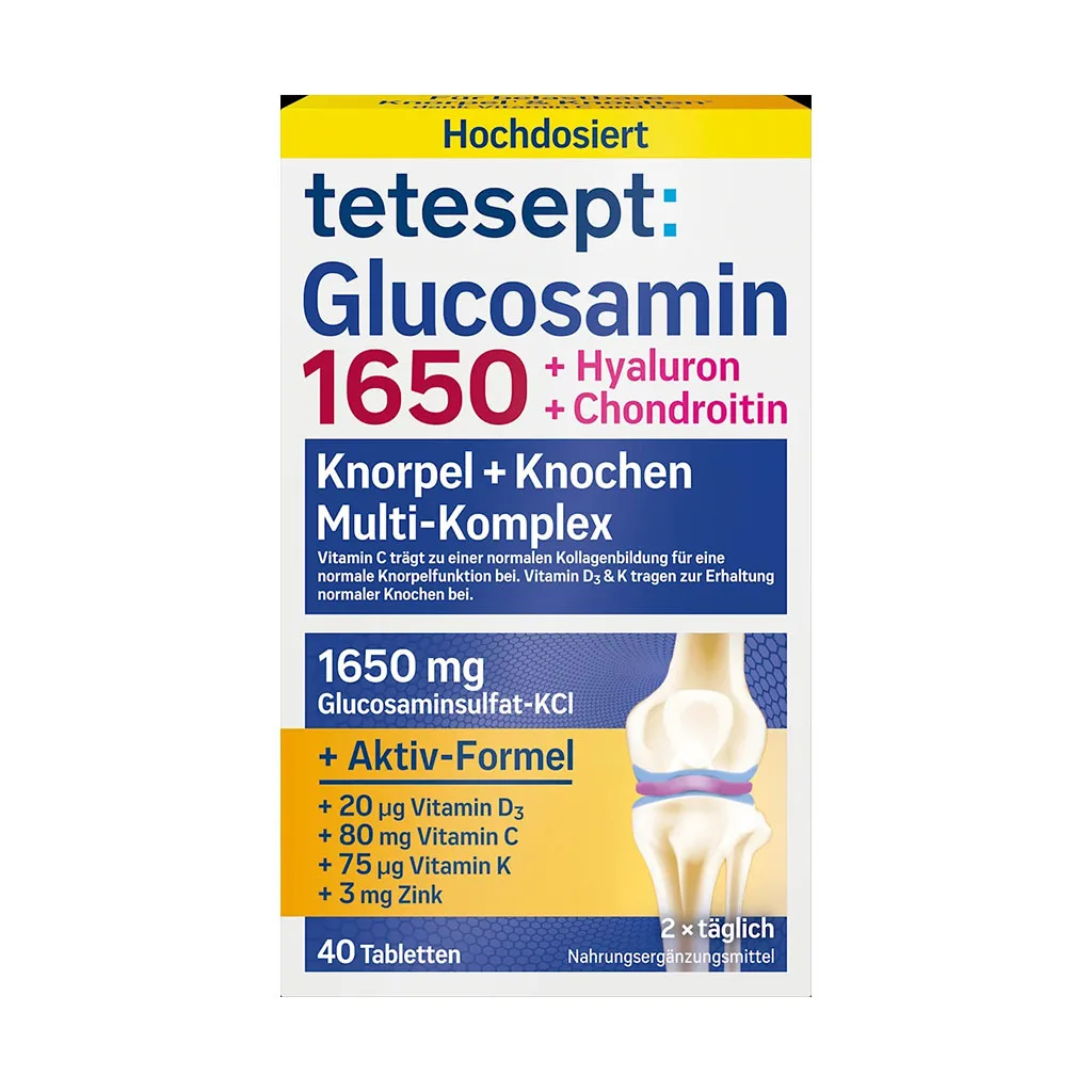 گلوکوزامین تتسپت 1650 غضروف ساز و استحکام استخوان_68ee2a41551ae.webp