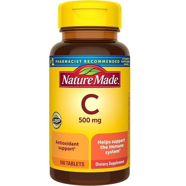 قرص ویتامین NatureMade Vitamin C 500mg نیچرمید (100 عددی)_692b0ed9b2039.jpeg قرص ویتامین NatureMade Vitamin C 500mg نیچرمید (100 عددی) - Image 1