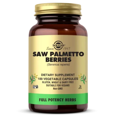 مکمل ساوپالمتو بریر سولگار SOLGAR FP Saw Palmetto Berries