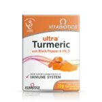 کپسول زردچوبه Vitabiotics Turmeric 210mg & Black Paper & D3 ویتابیوتیکس (60 عددی)