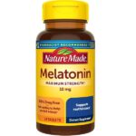 کپسول ملاتونین NatureMade Melatonin 10mg نیچرمید (70 عددی)