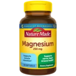 سافت ژل منیزیم اکساید NatureMade Magnesium Oxide 250mg نیچرمید (300 عددی)
