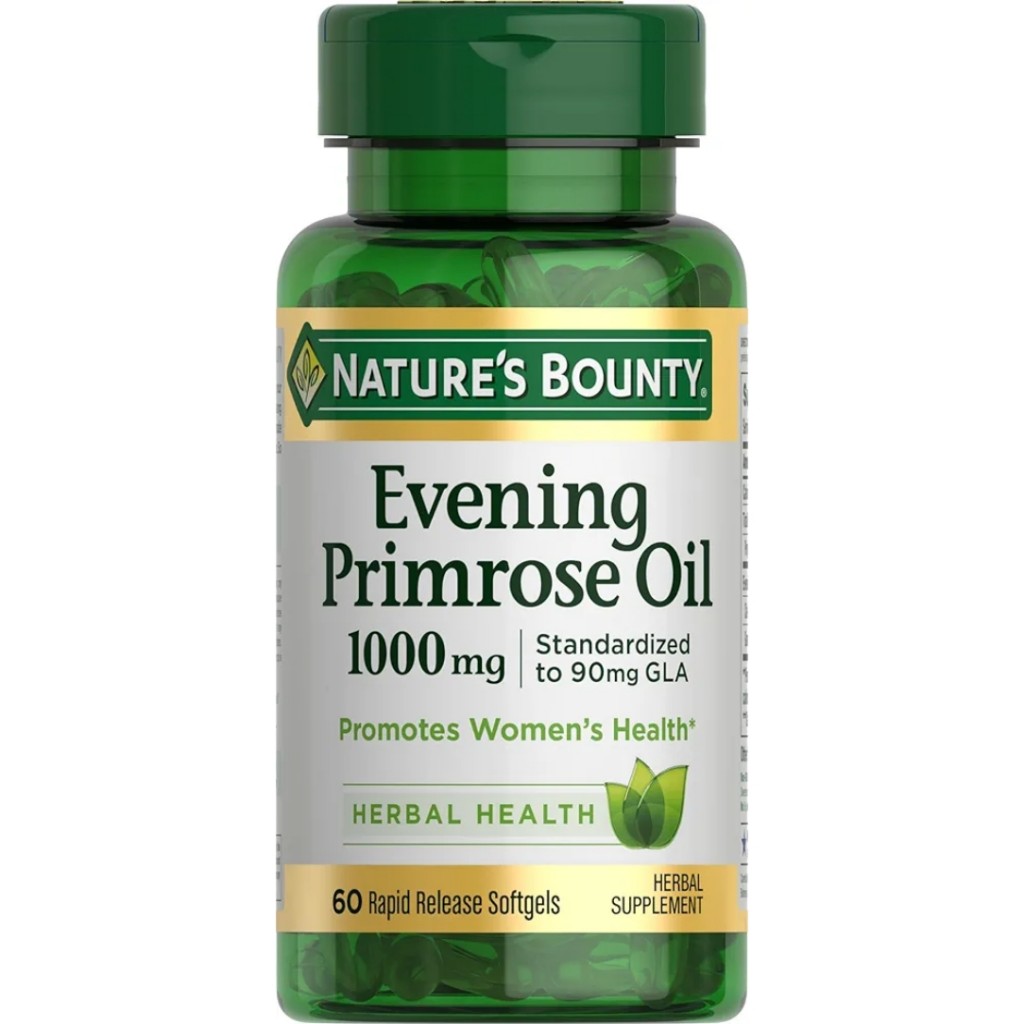 قرص روغن گل مغربی Nature’s Bounty Evening Primrose Oil 1000mg نیچرز بونتی (60 عددی)_693aeba1e95af.jpeg