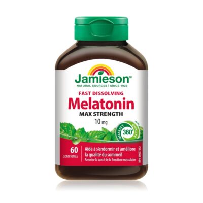 قرص ملاتونین آهسته رهش Jamieson Melatonin 10mg جیمیسون (60 عددی)