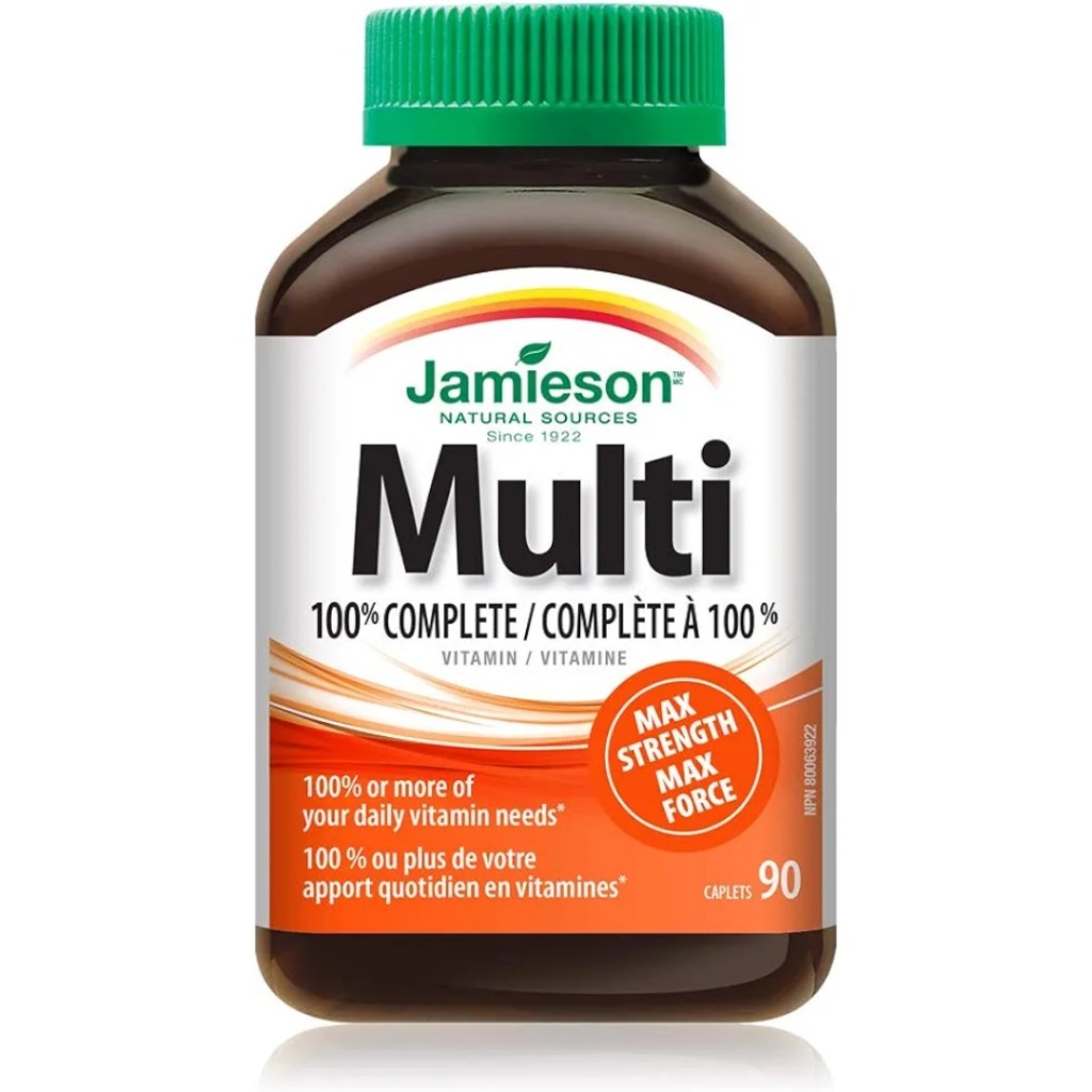 مولتی ویتامین قدرتمند Jamieson Multi Vitamin Max Strength جیمیسون (115 عددی)_6939972f20d7f.jpeg مولتی ویتامین قدرتمند Jamieson Multi Vitamin Max Strength جیمیسون (115 عددی) - Image 1