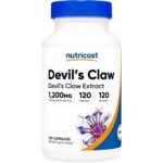کپسول تقویت مفاصل پنجه شیطان نیوتریکاست Nutricost Devils Claw 1200mg (120 عددی)