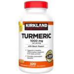 کپسول زردچوبه Kirkland Turmeric Curcumin 1000mg کرکلند (320 عددی)