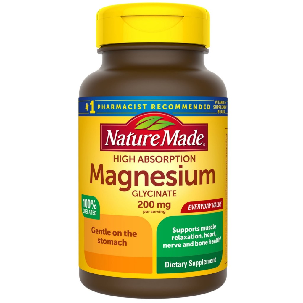 کپسول منیزیم گلیسینات NatureMade Magnesium Glycinate 200mg نیچرمید (70 عددی)_692db1f195d7f.jpeg