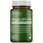 سافت ژل امگا 3 افترایو Afterave Omega 3 1000mg EPA DHA Complex (75 عددی)