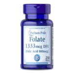 قرص فولیک اسید Puritan Pride Folic Acid 1333mcg پوریتان پراید (250 عددی)
