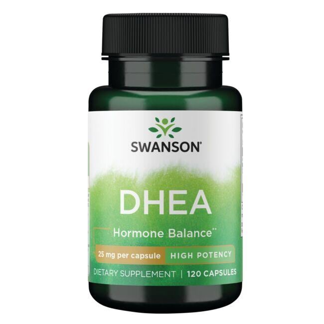 کپسول دهیدروپیاندروسترون Swanson DHEA 25mg سوانسون (120 عددی)_6957c91f90d39.jpeg