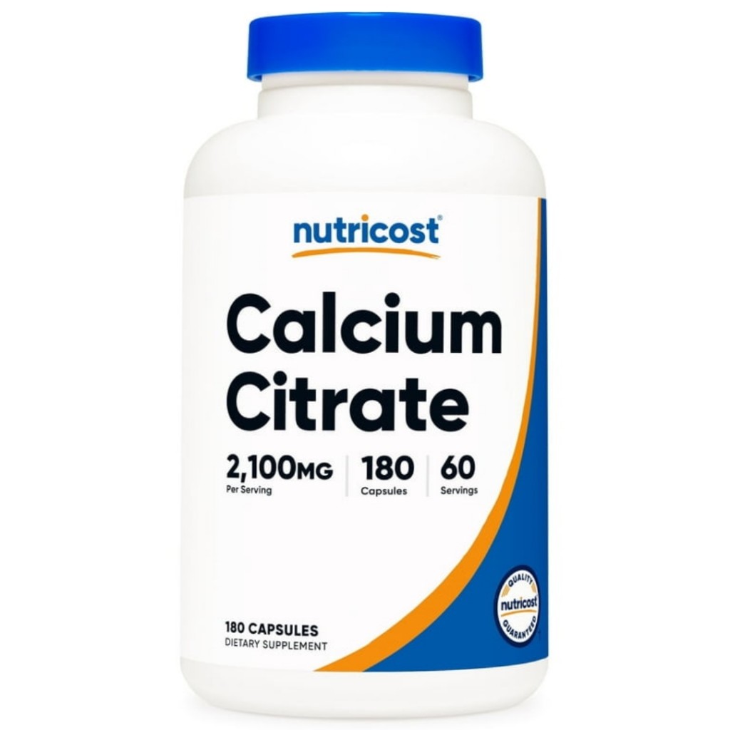 کپسول کلسیم سیترات نوتریکاست Nutricost Calcium Citrate 440mg (180 عددی)_695d02ebb75f1.jpeg
