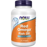 سافت ژل امگا 3 همراه با کوآنزیم NOW Foods Red Omega Fish Oil With Q10 (90 عددی)
