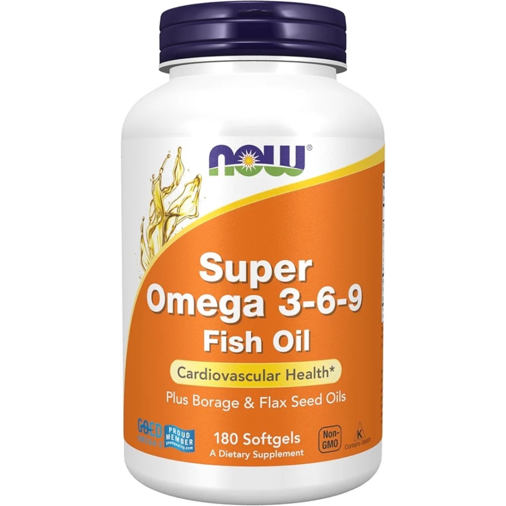 سافت ژل امگا 9 6 3 NOW Foods Super Omega (180 عددی)_6998568d9b84c.jpeg سافت ژل امگا 9 6 3 NOW Foods Super Omega (180 عددی) - Image 1