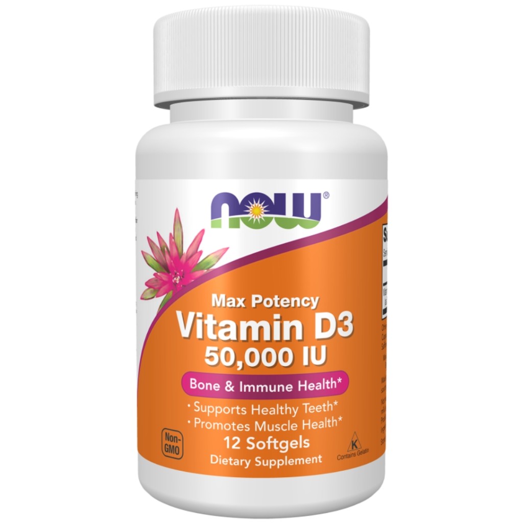 سافت ژل ویتامین NOW Foods D3 50.000iu (12 عددی)_6998560faccad.jpeg