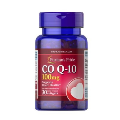 سافت ژل کوآنزیم  Coenzyme Q10 100mg پوریتان پراید (30 عددی)