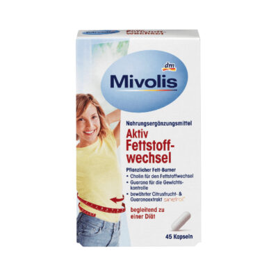 قرص لاغری گیاهی میوولیس Mivolis Akiv Fettstoff Wechsel (45 عددی)
