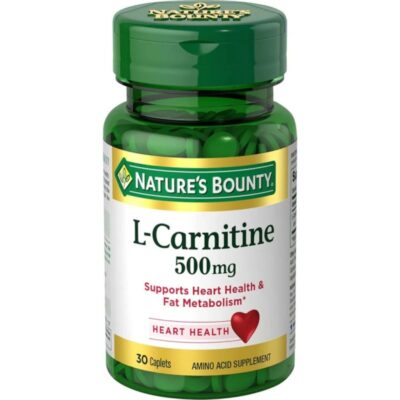 کپسول ال کارنیتین Nature's Bounty L–Carnitine نیچرز بونتی (30 عددی)