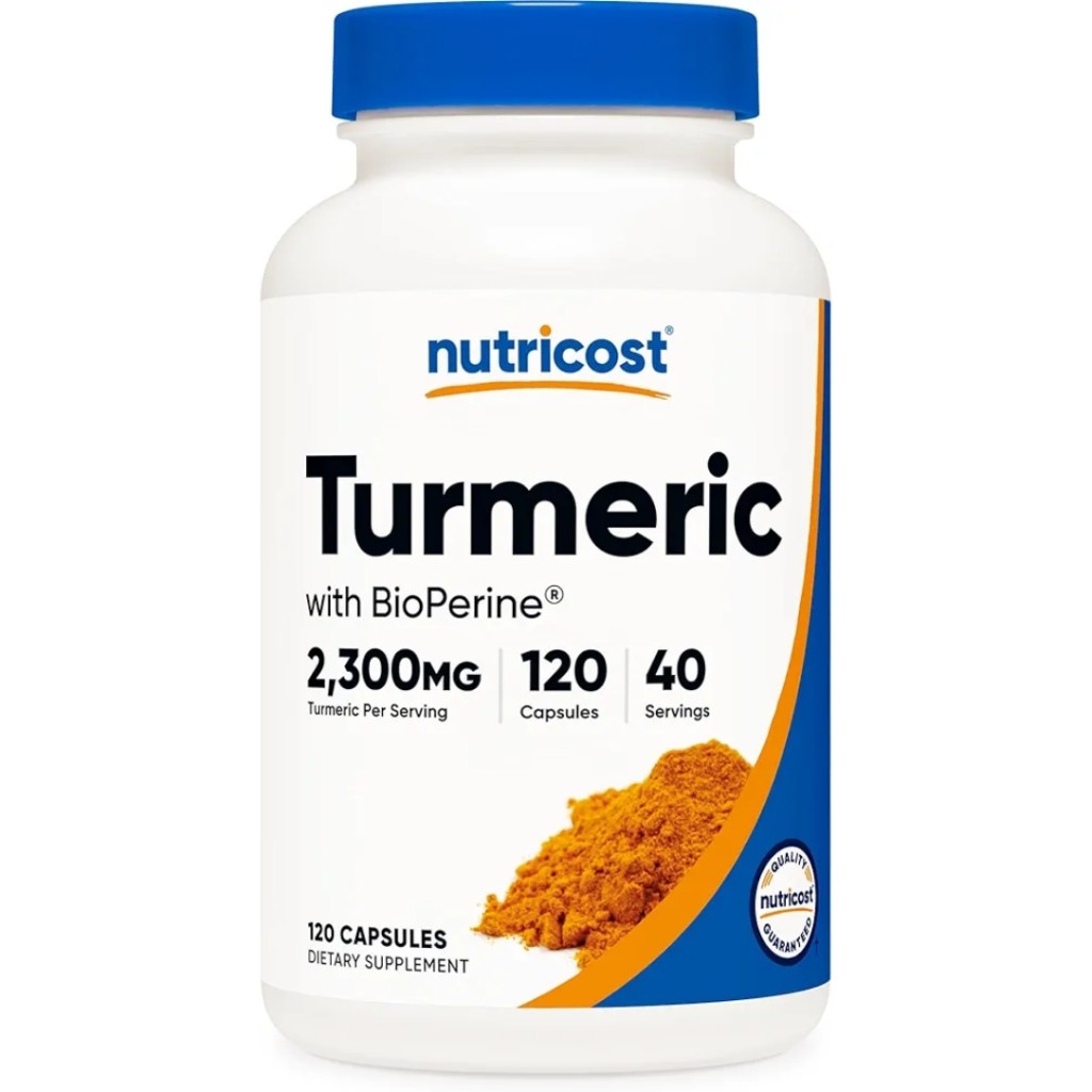 کپسول زردچوبه نوتریکاست Nutricost Turmeric Curcumin 2300mg (120 عددی)_69882d3ba19c9.jpeg کپسول زردچوبه نوتریکاست Nutricost Turmeric Curcumin 2300mg (120 عددی) - Image 1