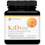 کپسول ویتامین Youtheory K2+D3 یوتئوری (60 عددی)