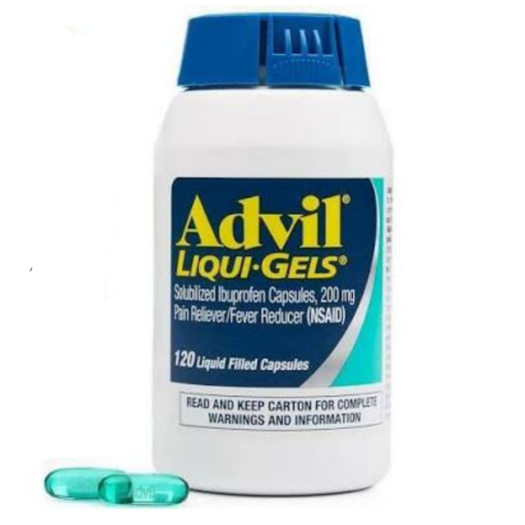 سافت ژل ضد درد ادویل Advil 200mg (120 عددی)_69efcf7464495.jpeg