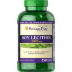 سافت ژل لسیتین سویا منیزیم Puritan Pride SOY LECITHIN 1325mg پوریتان پراید (250 عددی)