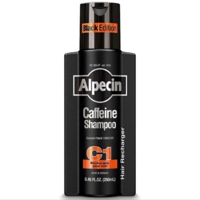 شامپو ضد ریزش کافیین بلک ادیشن Alpecin Coffeine Shampoo C1 Black Edition آلپسین (250 میل)