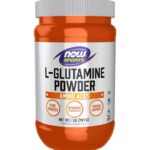 پودر گلوتامین NOW Foods L-Glutamine Powder 5.000mg (454 عددی)