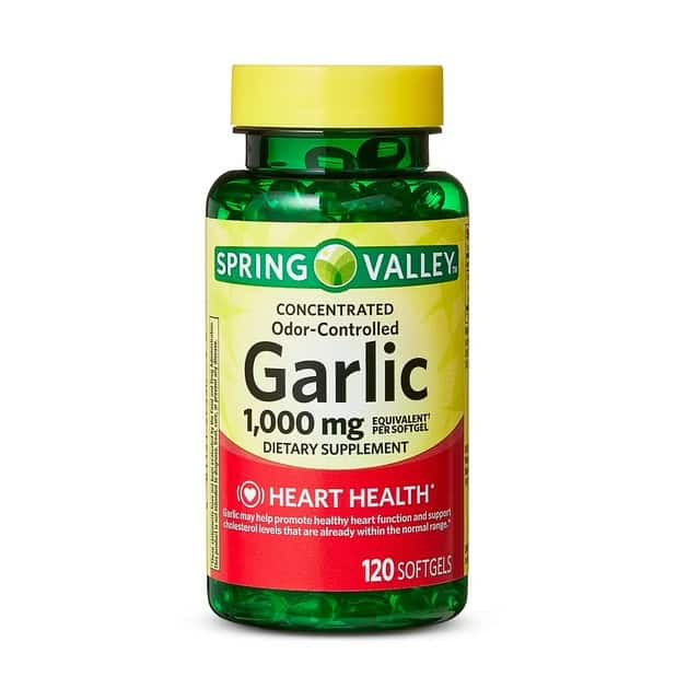 سافت ژل عصاره سیر اسپرینگ ولی Spring Valley Garlic Extract 1000mg (120 عددی)_6a0c72bdd35ec.jpeg سافت ژل عصاره سیر اسپرینگ ولی Spring Valley Garlic Extract 1000mg (120 عددی) - Image 1