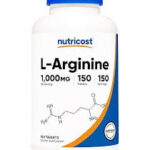 قرص ال-آرژنین نوتریکاست Nutricost L-Arginine 1000mg (150 عددی)