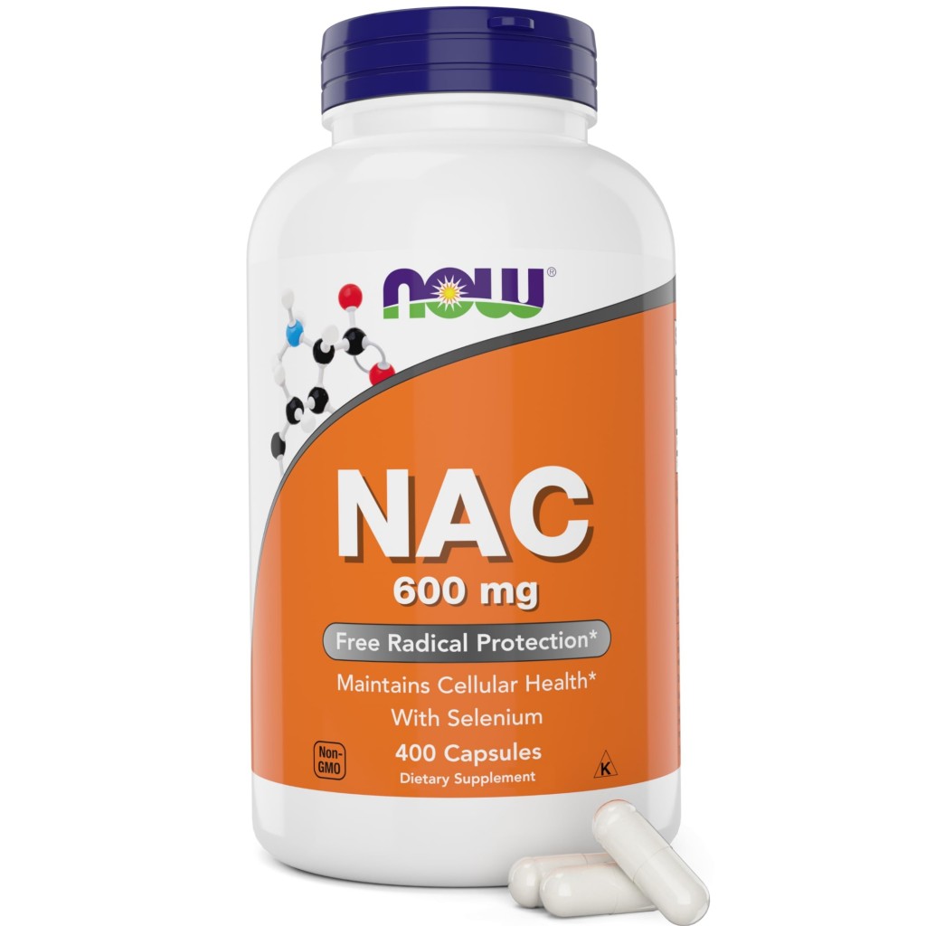 کپسول استیل سیستین NOW NAC N-Acetyl-L-Cysteine 600mg (400 عددی)_6a1c2c6829305.jpeg کپسول استیل سیستین NOW NAC N-Acetyl-L-Cysteine 600mg (400 عددی) - Image 1