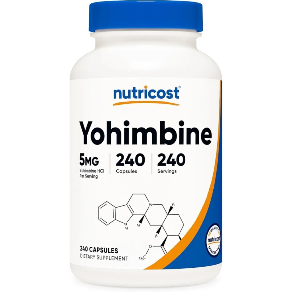 کپسول بهبود سلامت آقایان نوتریکاست Nutricost Yohimbine 5mg (240 عددی)_6a086b620fc11.jpeg