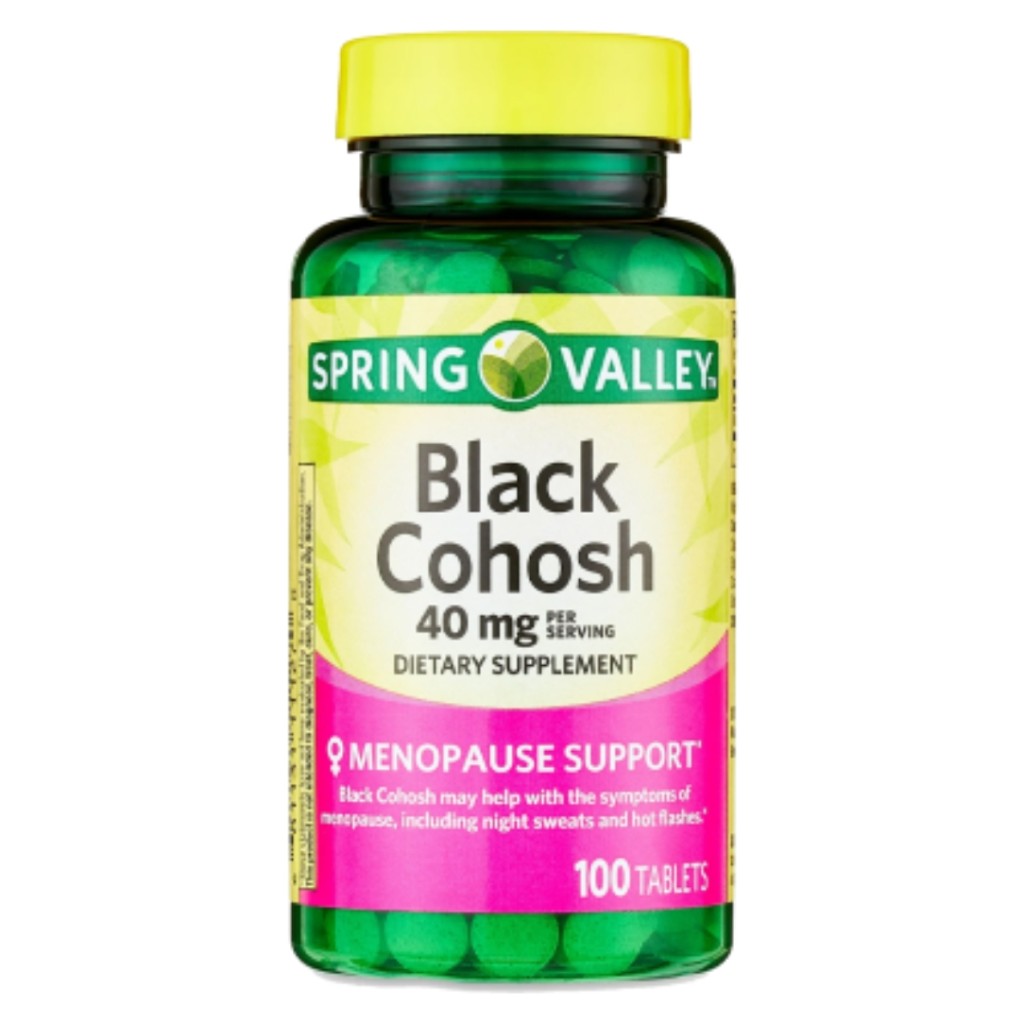 کپسول کوهوش سیاه اسپرینگ ولی Spring Valley Black Cohosh 40mg (100 عددی)_6a0c72a37a19a.jpeg کپسول کوهوش سیاه اسپرینگ ولی Spring Valley Black Cohosh 40mg (100 عددی) - Image 1