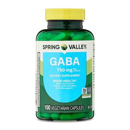 کپسول گیاهی کاهش استرس گابا اسپرینگ والی Spring Valley Gaba 750mg (100 عددی)_6a0c720c23524.jpeg