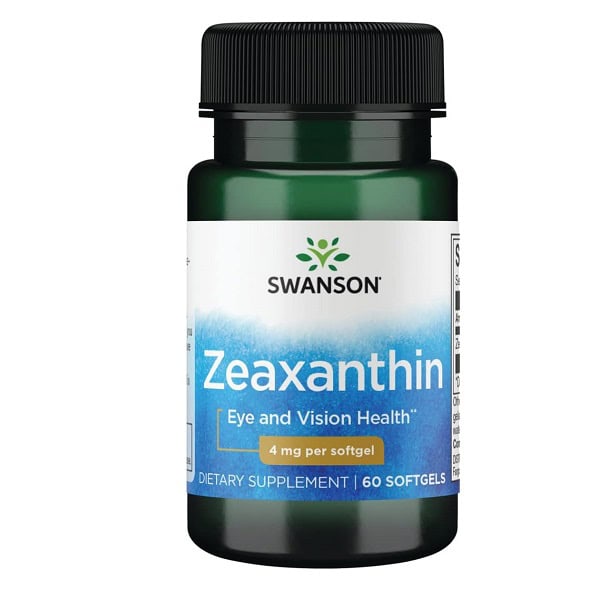 سافت ژل سلامت چشم زآگزانتین سوانسون Swanson Zeaxanthin 4mg (60 عددی)_6a4101dc5079d.jpeg سافت ژل سلامت چشم زآگزانتین سوانسون Swanson Zeaxanthin 4mg (60 عددی) - Image 1