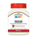 کپسول بهبود درد مفاصل 21Century MSM 1000mg (90 عددی)