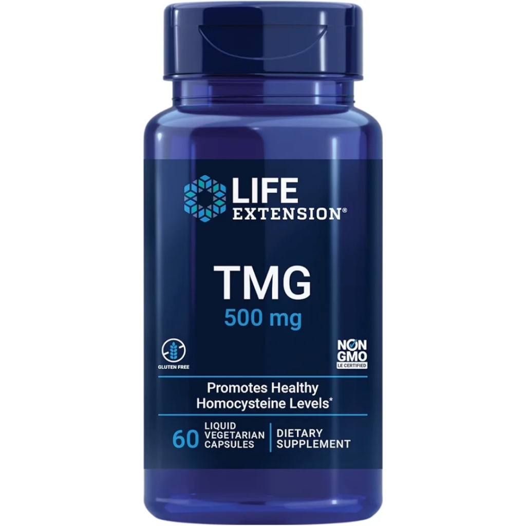 کپسول بهبود عملکرد لایف اکستنشن LIFE EXTENSION TMG Trimethylglycine 500mg (60 عددی)_6a4101353b9db.jpeg کپسول بهبود عملکرد لایف اکستنشن LIFE EXTENSION TMG Trimethylglycine 500mg (60 عددی) - Image 1