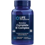 کپسول ویتامین ب کمپلکس زیست فعال لایف اکستنشن LIFE EXTENSION BioActive Complete B-Complex (60 عددی)