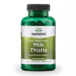 کپسول پاکسازی کبد خار مریم سوانسون Swanson Milk Thistle 500mg (100 عددی)